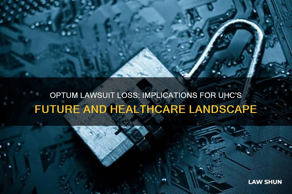 what happens with uhc since optum lost law suit