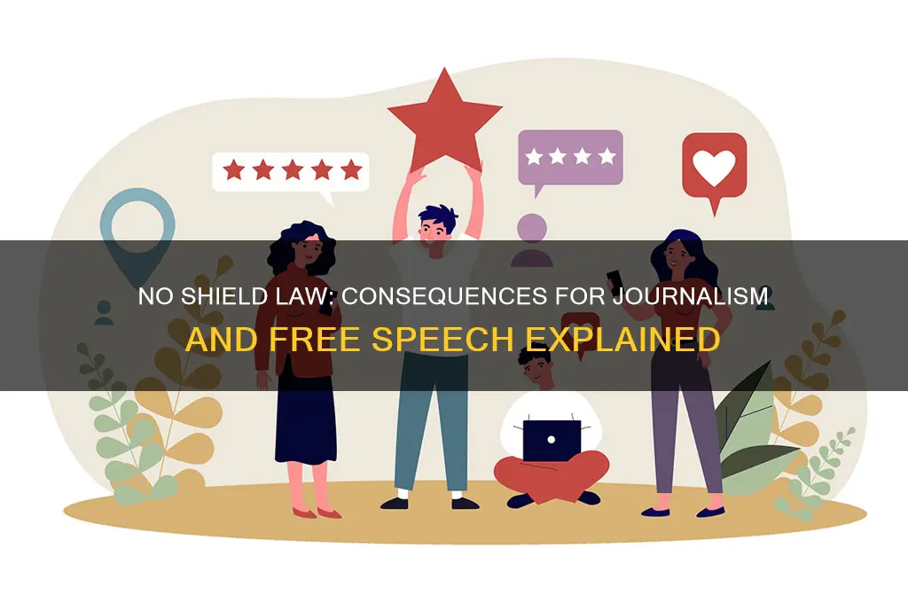 what happens without shield law