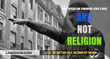 Hitler's Racial Laws: Defining Jews as Race, Not Religion