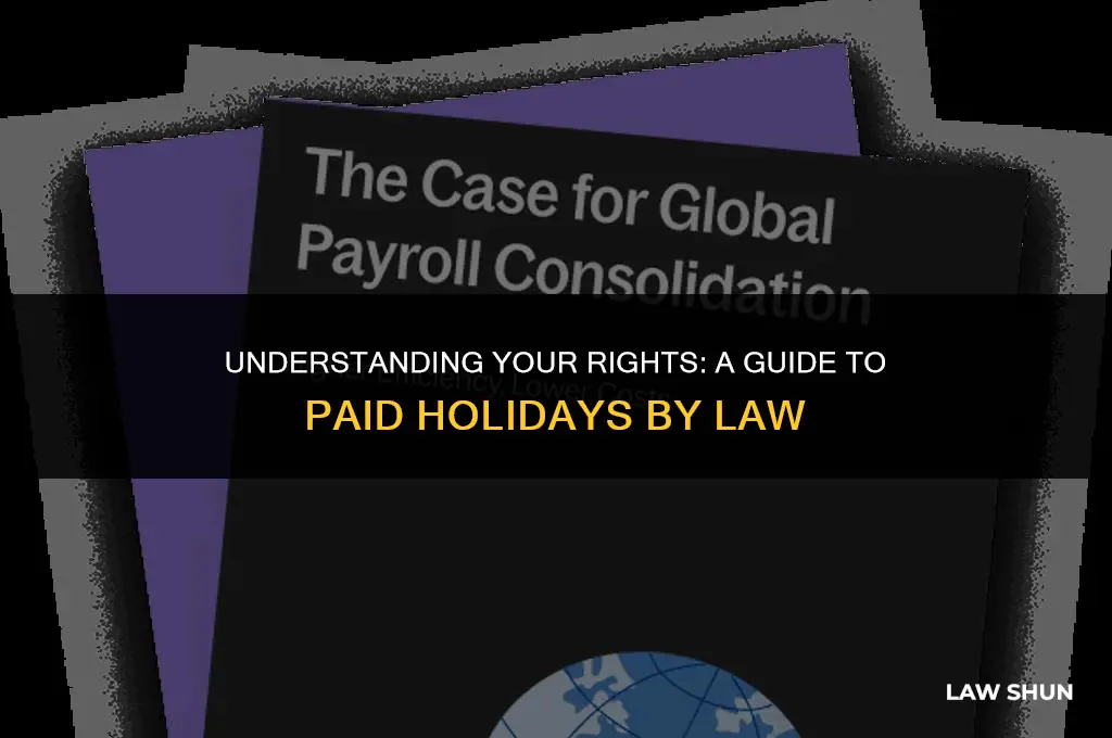 what holidays are paid by law