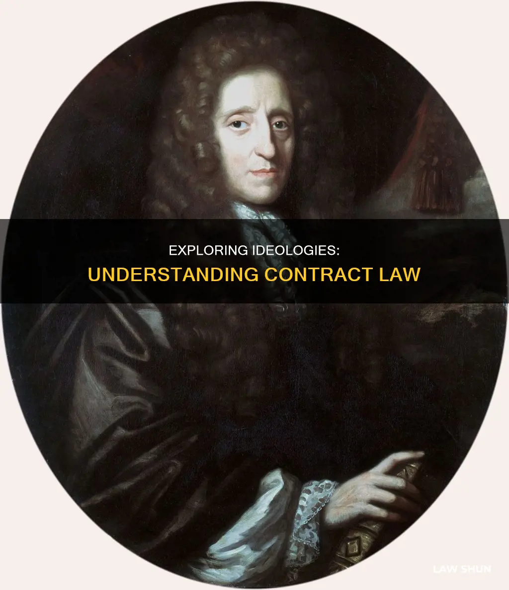 what ideologies are involved in contract law