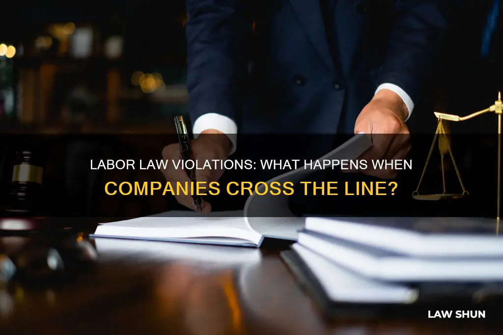 what if company breaks fair labor law