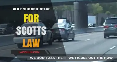 Left Lane Caution: Scott's Law and Police Presence Explained