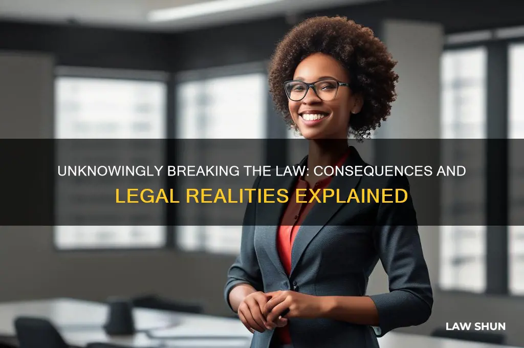 what if you broke a law you didnt know about