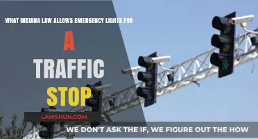 Indiana Law: Emergency Lights Authorized for Traffic Stops Explained