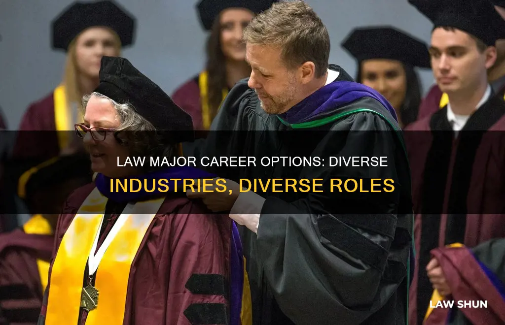 what industry can law majors go