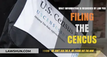 Legal Requirements for Census Filing: Essential Information You Must Provide