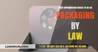 Legal Packaging Requirements: Essential Information You Must Include by Law