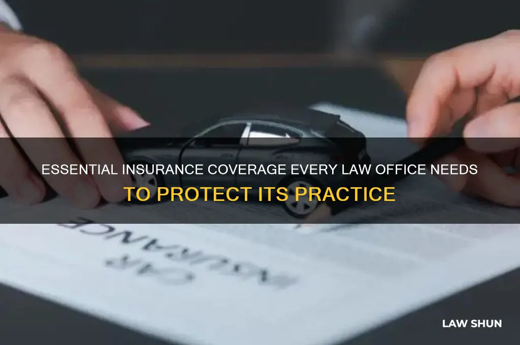 what insurances are necessary for law office