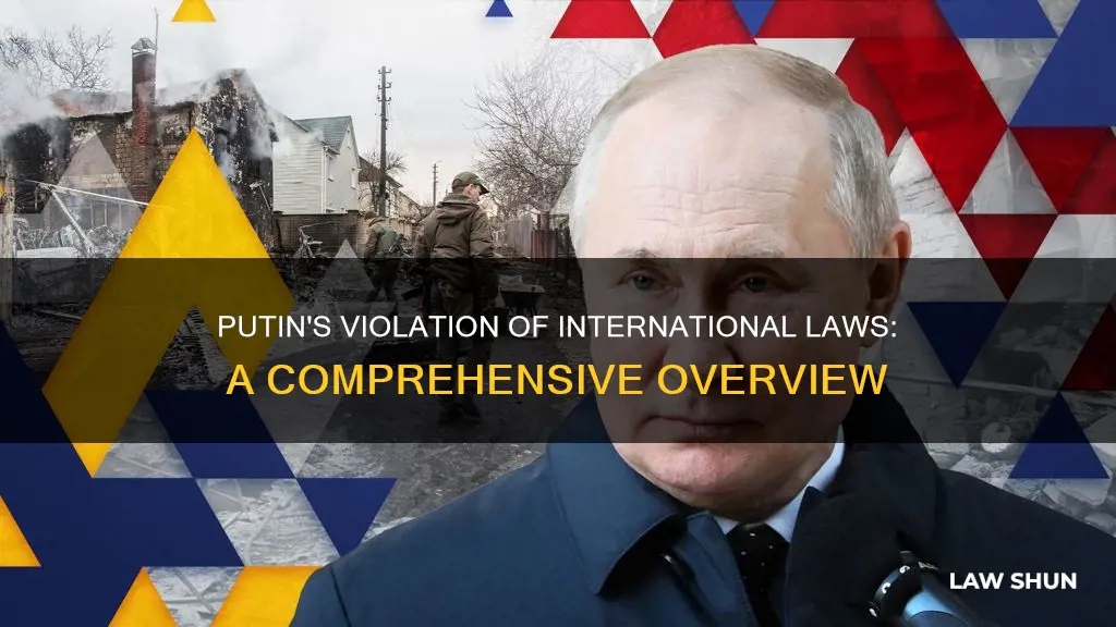 what international law did putin break