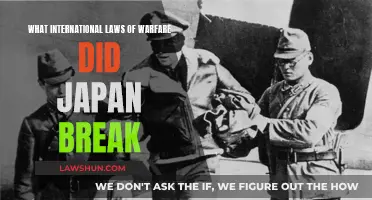 War Crimes: Japan's Breach of International Warfare Laws