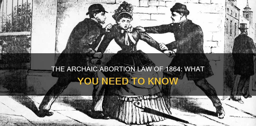 what is 1864 abortion law