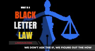 Understanding Black Letter Law: A Guide to Legal Principles