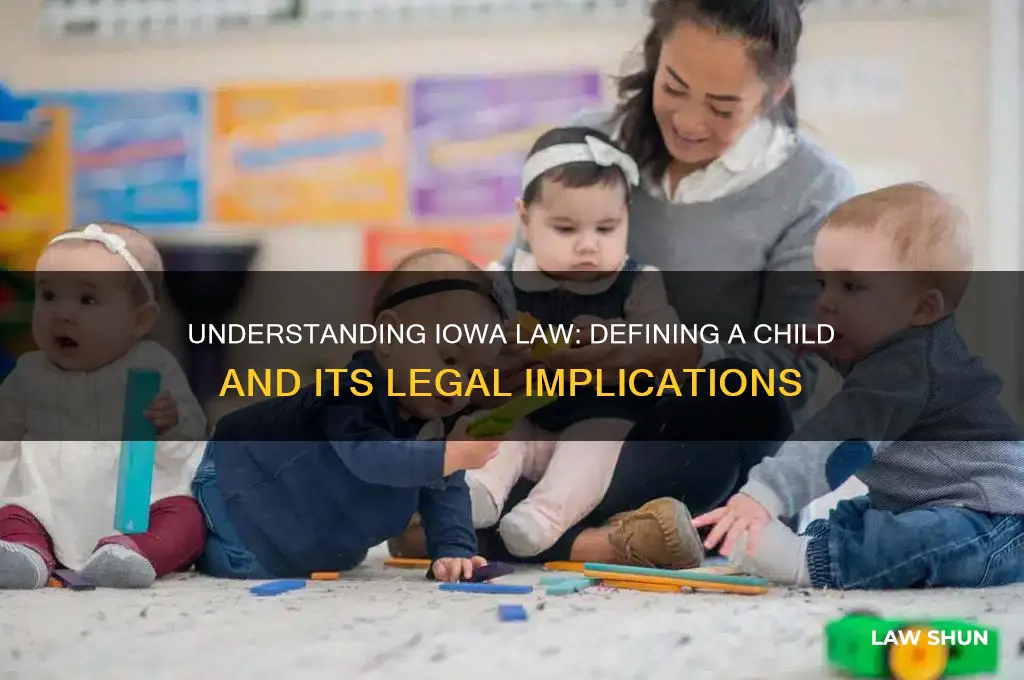 what is a child according to the iowa law