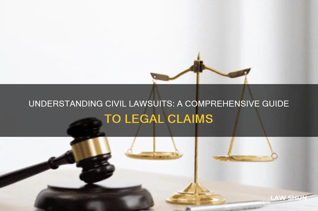 what is a civil law suit
