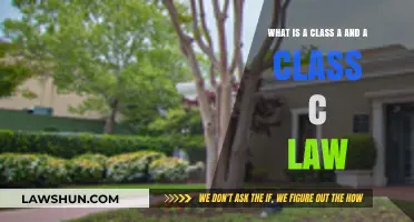 Understanding Class A vs. Class C Laws: Key Differences Explained