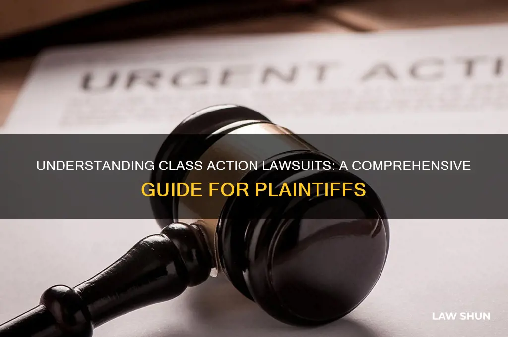 what is a class action law suite