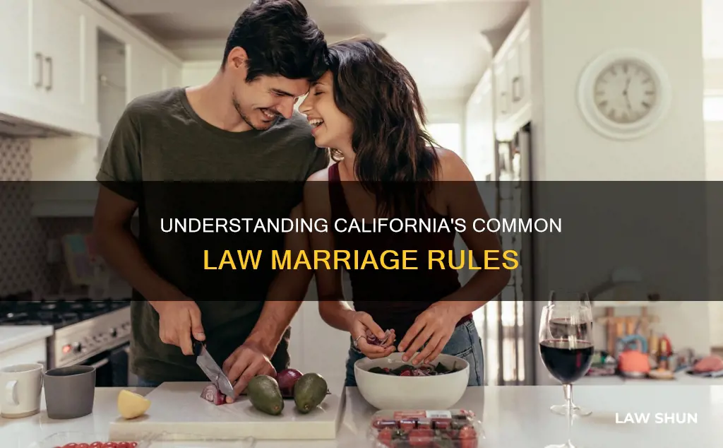 what is a common law spouse in california