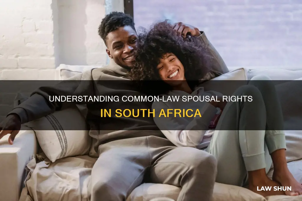 what is a common law spouse in south africa