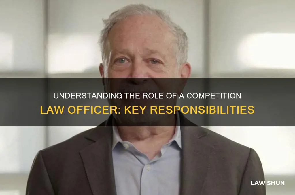 what is a competition law officer