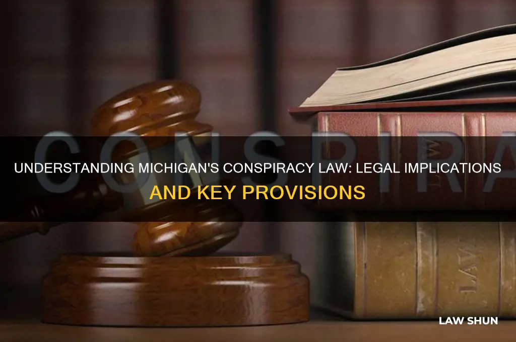 what is a conspiracy law in michigan