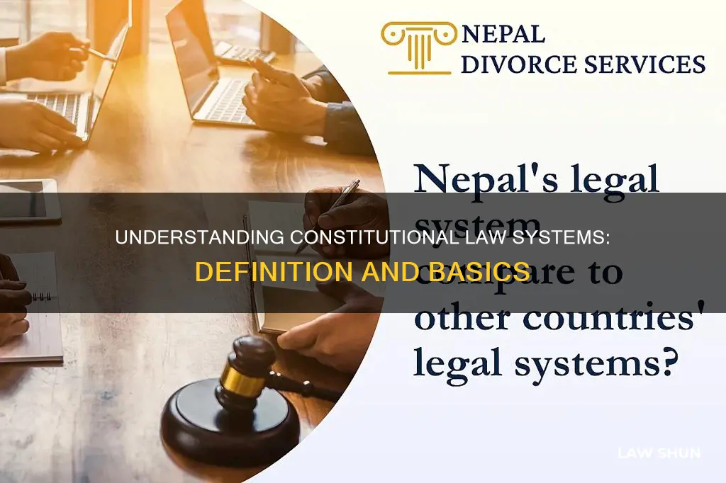 what is a constitutional law system