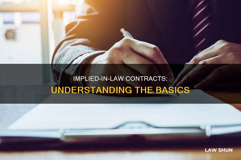 what is a contract implied-in-law