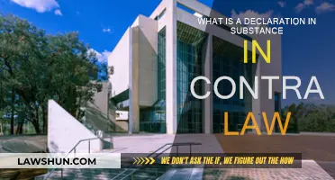Declaration of Substance: Contract Law's Core