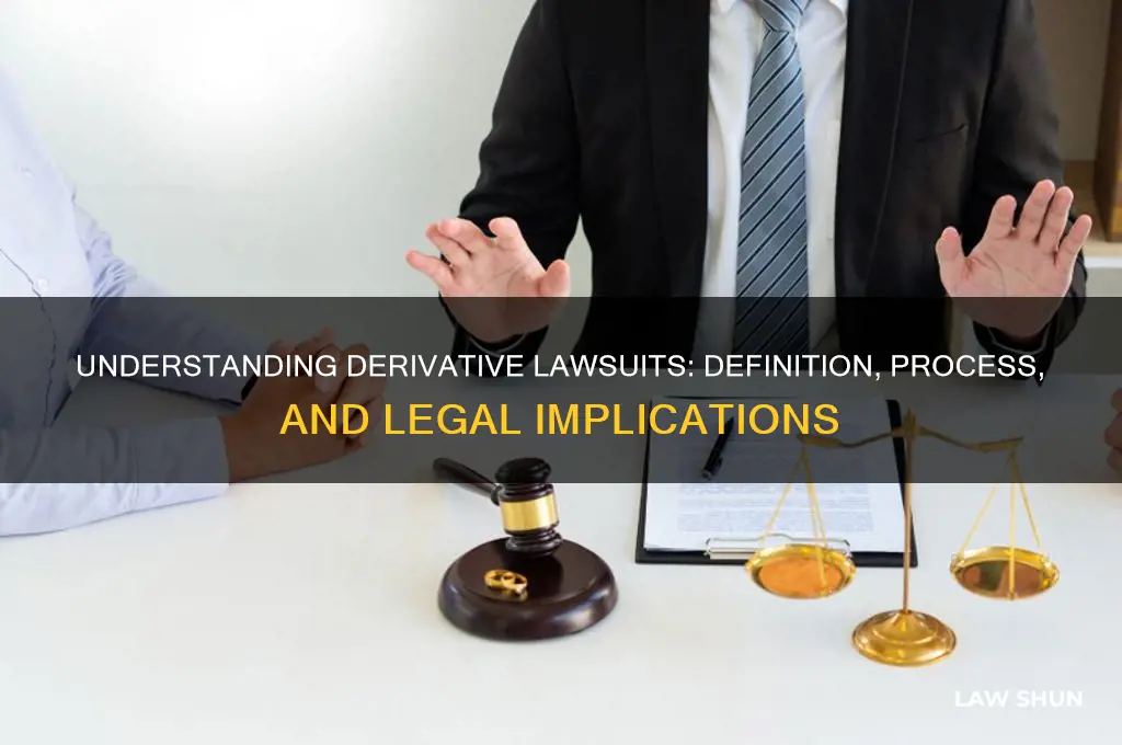 what is a deritive law suite