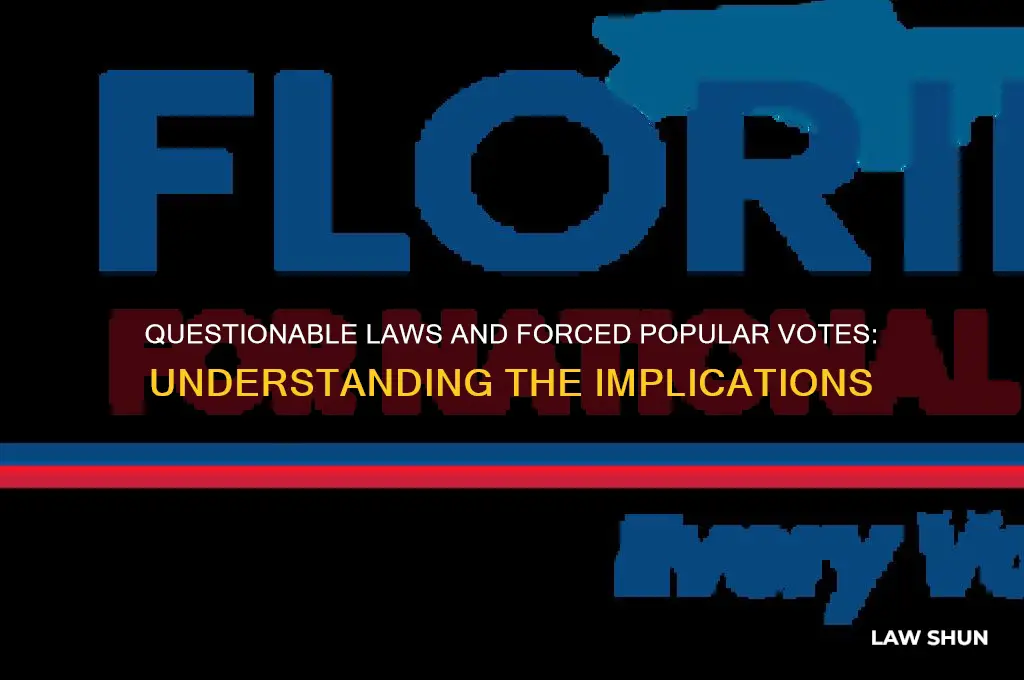 what is a forced popular vote upon a questionable law