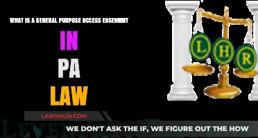 Understanding General Purpose Access Easements in Pennsylvania Law