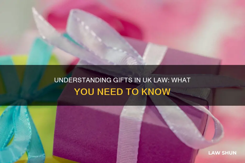 what is a gift in uk law