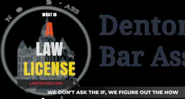 The Law License: Your Gateway to Legal Practice