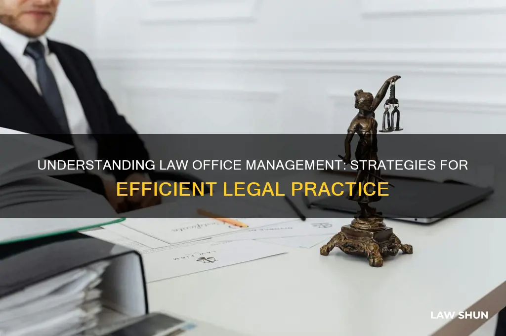 what is a law office management