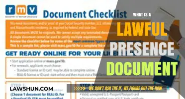 Understanding Lawful Presence Documents: A Comprehensive Guide