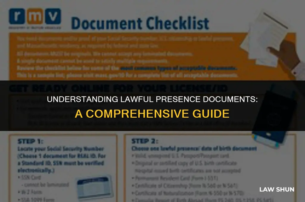 what is a lawful presence document