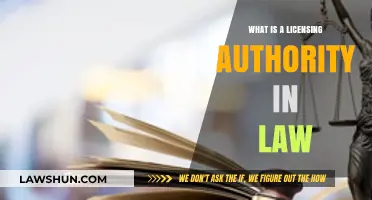 Licensing Authority: Law and Practice