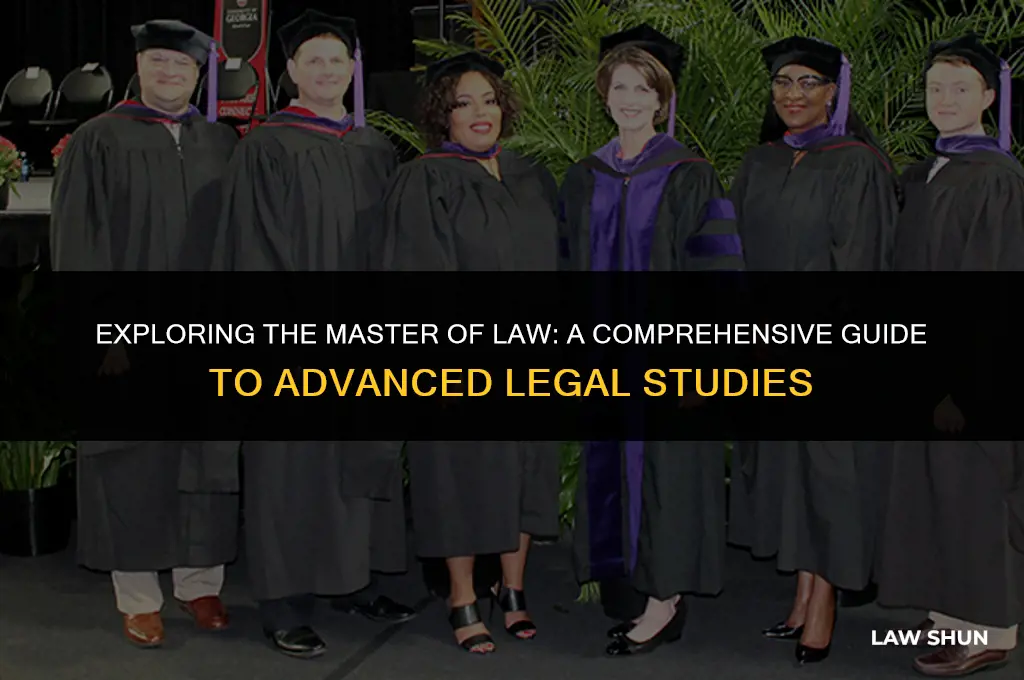 what is a master of law