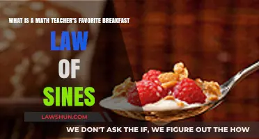 Sine-ful Mornings: A Math Teacher’s Breakfast Law of Sines Delight