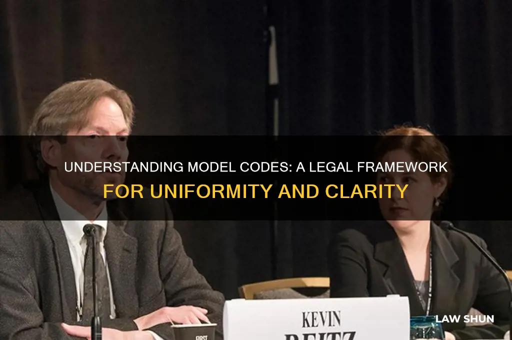 what is a model code in law