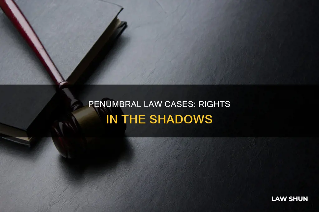 what is a penumbral case in the law