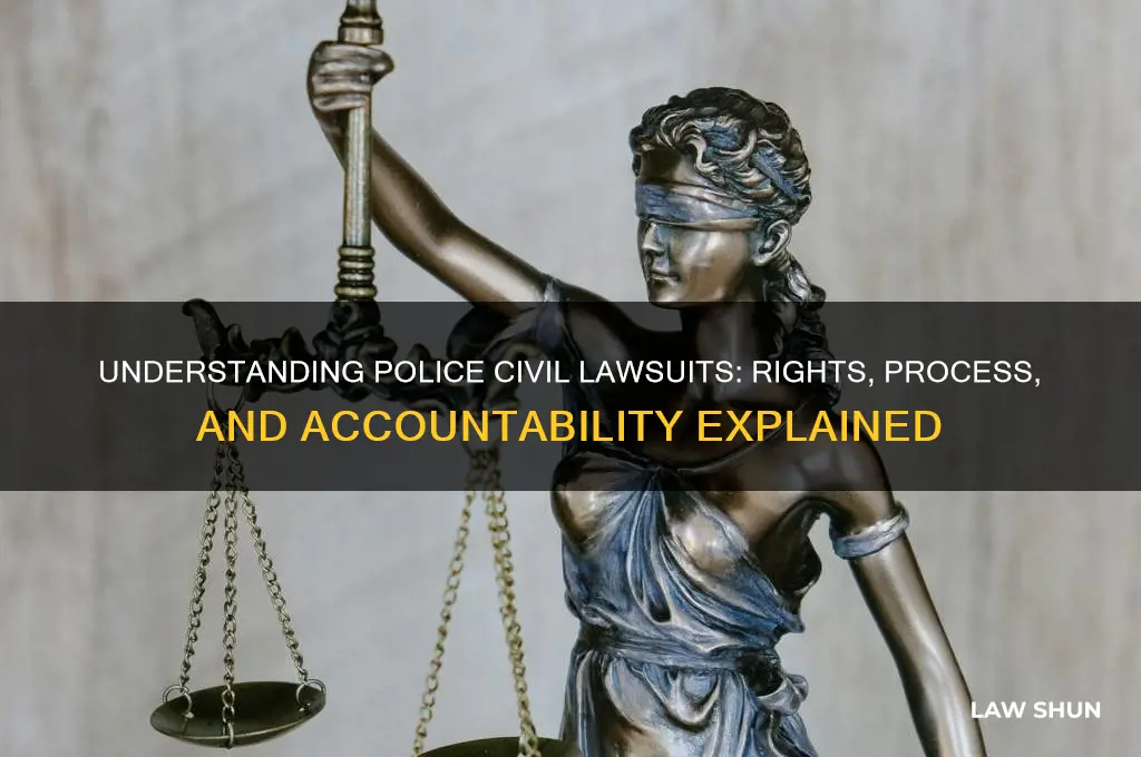 what is a police civil law suite