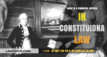 Understanding the Role of a Principal Officer in Constitutional Law