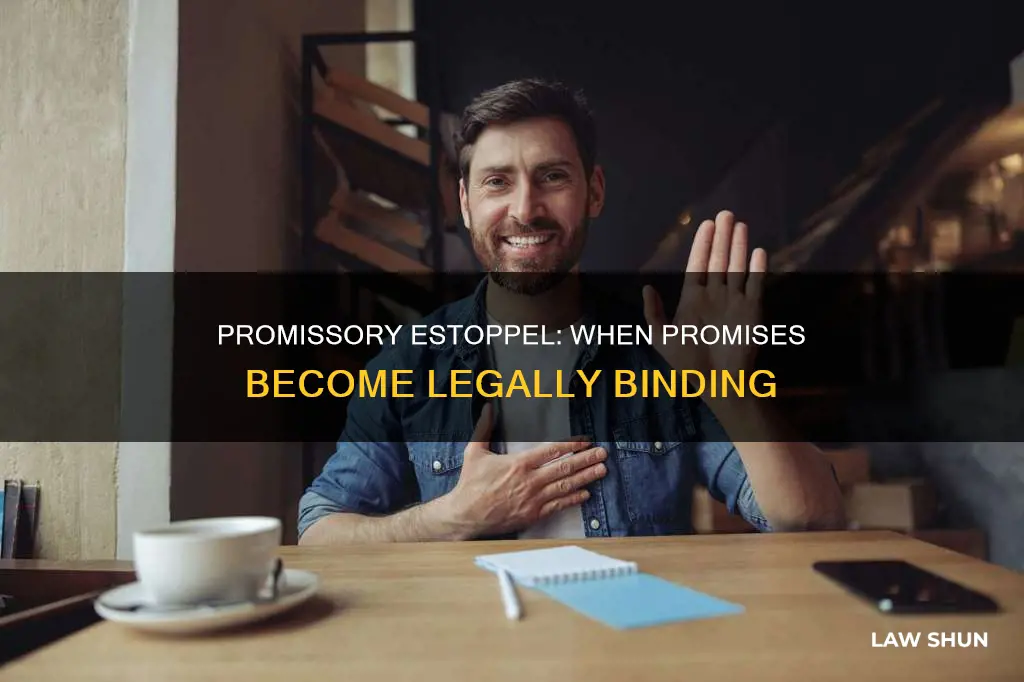 what is a promissory estoppel in contract law