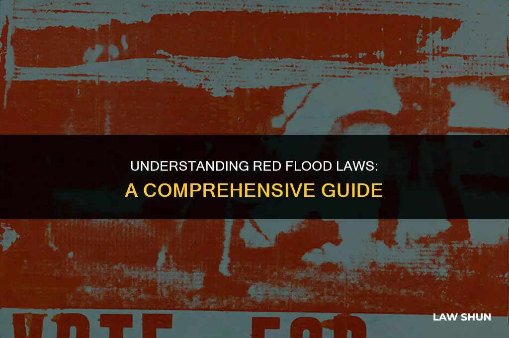 what is a red flood law