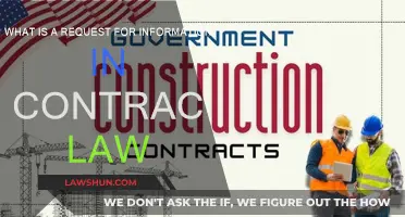 Understanding Request for Information in Contract Law