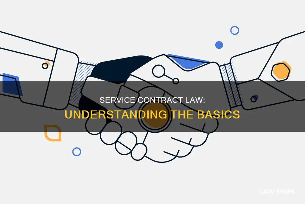 what is a service contract law