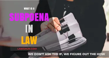 Understanding Subpoenas: A Comprehensive Guide to Legal Summons
