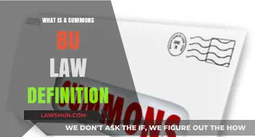 Understanding Summons: Legal Definition, Purpose, and Process Explained