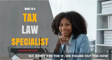 Tax Law Specialist: An Expert in Tax Laws